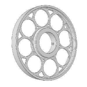 Bushnell MatchPro Non-Illumintated 4" Wheel Image