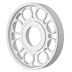 Nightforce Competition 15-55x52 80mm Wheel Image