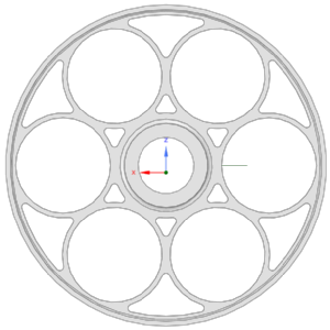 Vortex Viper 6-24x50 6" Wheel Image